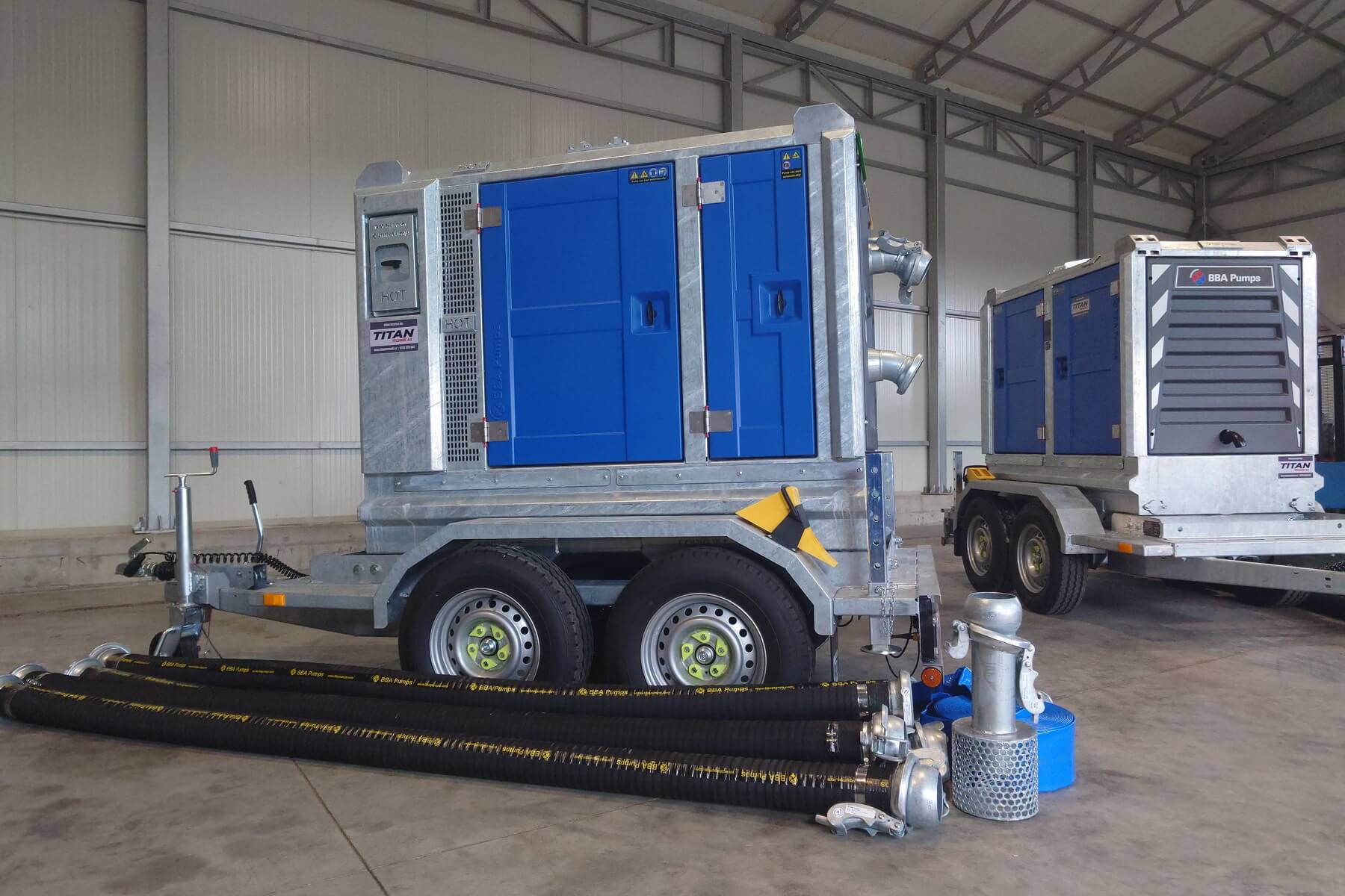 Unitati mobile de pompare BBA-Olanda