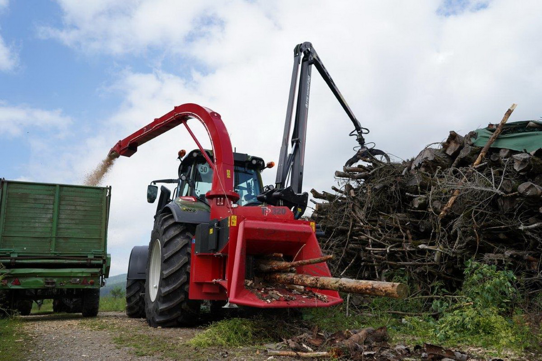 tocatori forestiere PTO cu macara_3